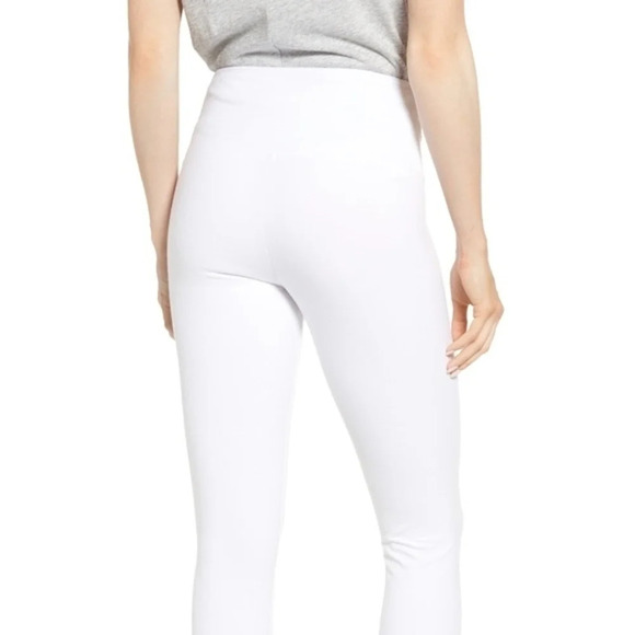 Lysse Medium Control Split Denim White Legging - Picture 6 of 7